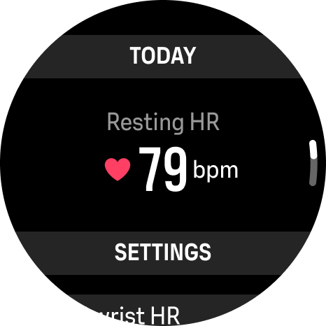 resting hr