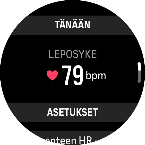 resting hr