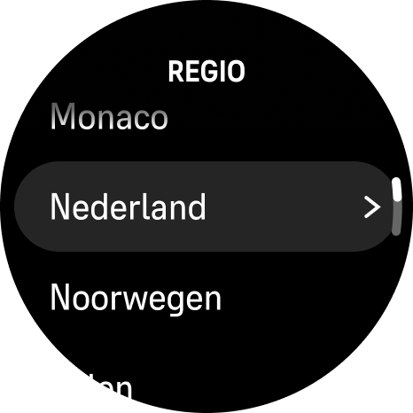 select region