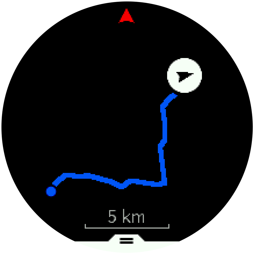 Route overview Trainer