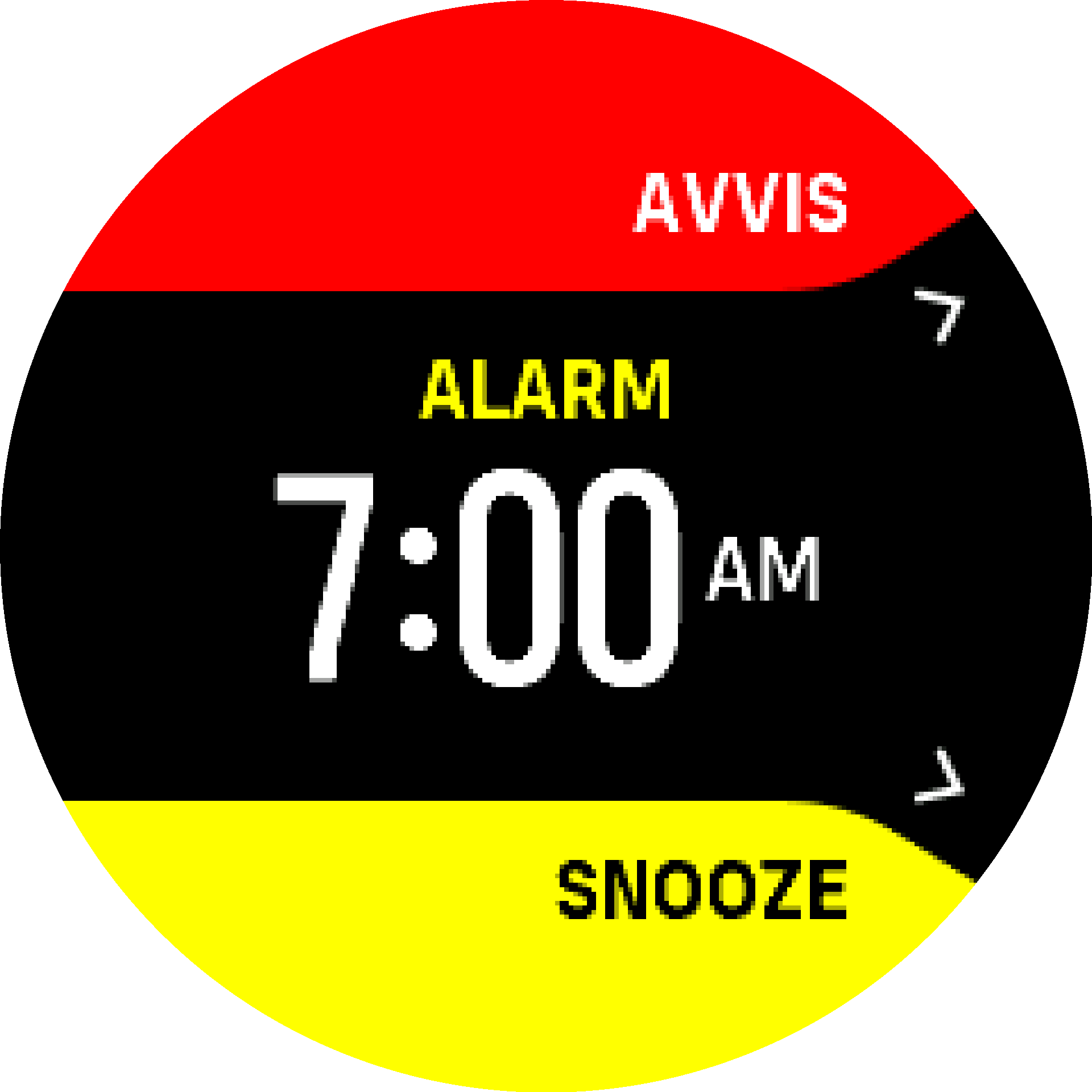 Snooze eliminazione sveglia S9PP