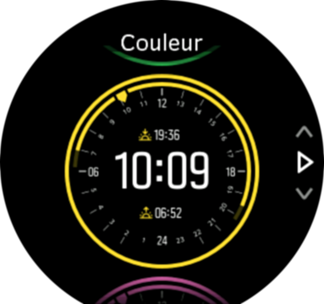 watchface color