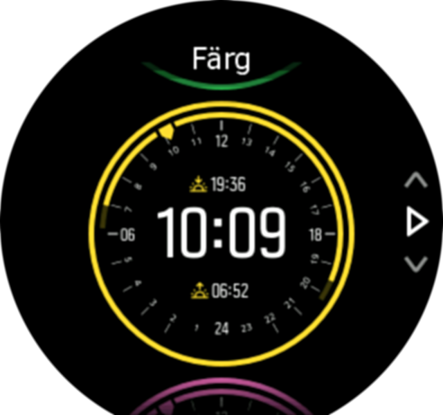 watchface color