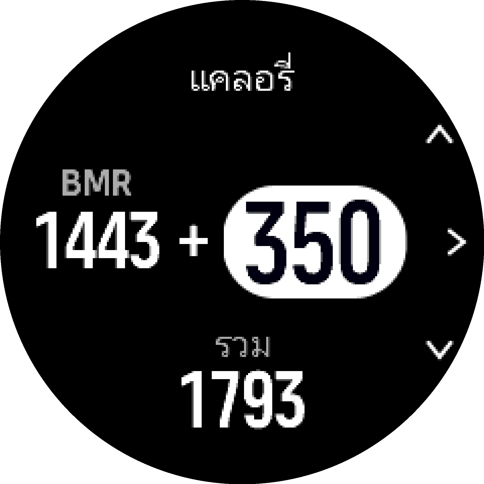 แคลอรี่รวม