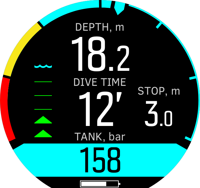 airnitrox tank pressure