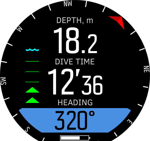 Gauge compass D5