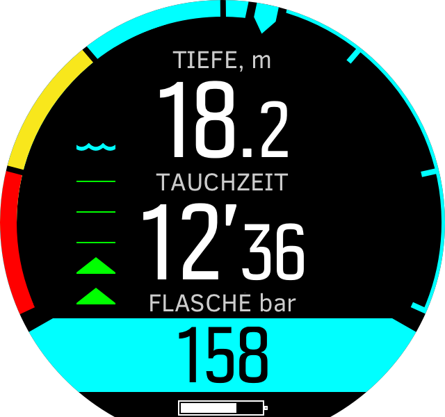 Gauge tank pressure D5