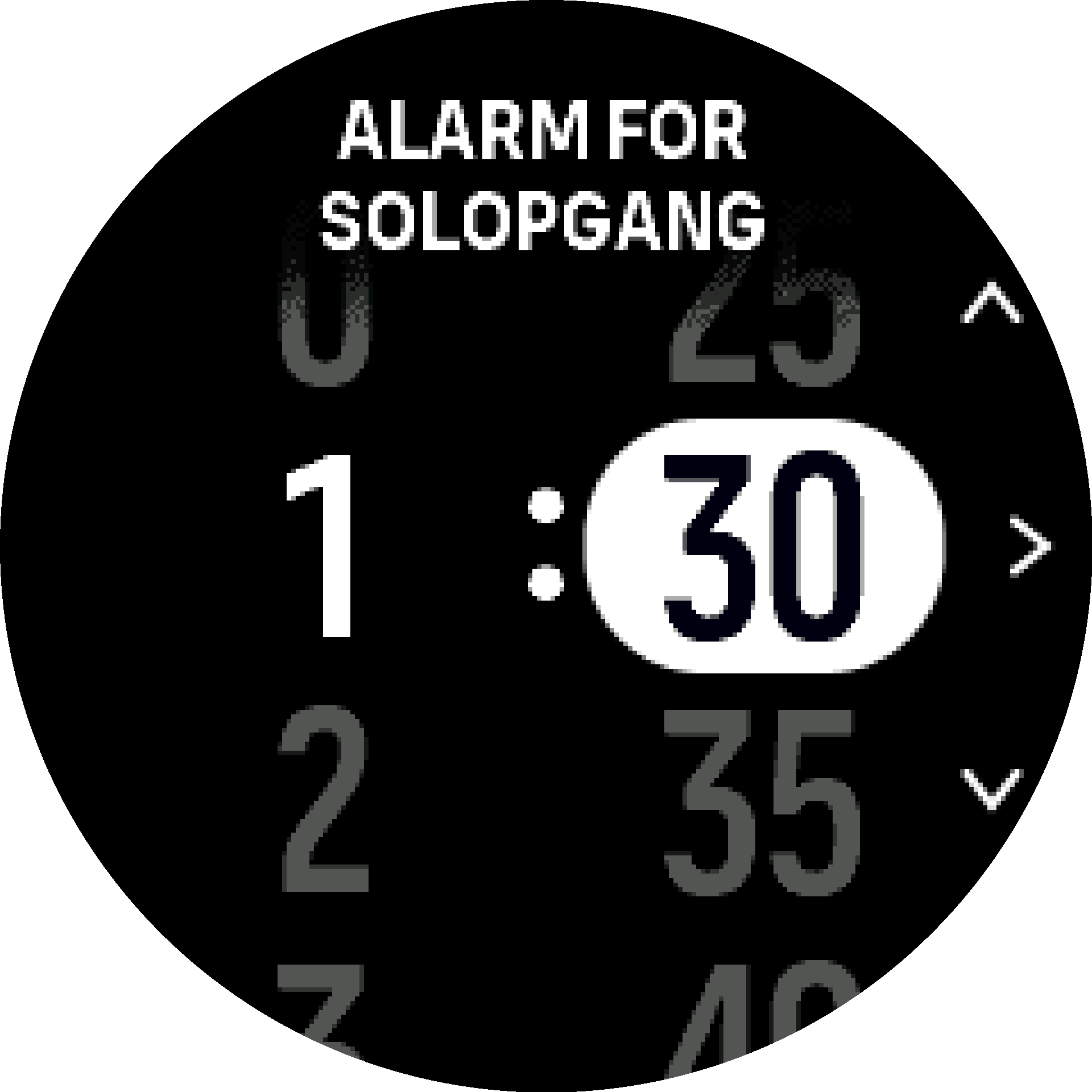 Tid før solnedgang solopgang S9PP