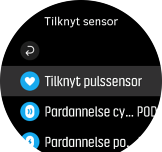 Sensor list