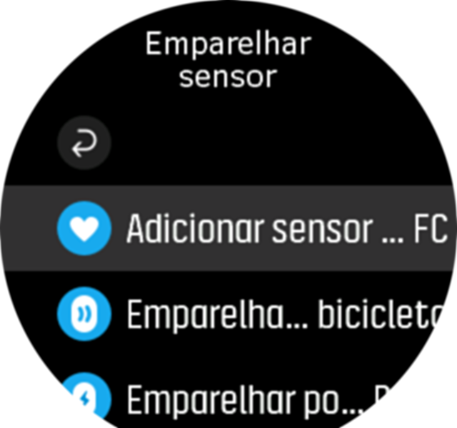 Sensor list