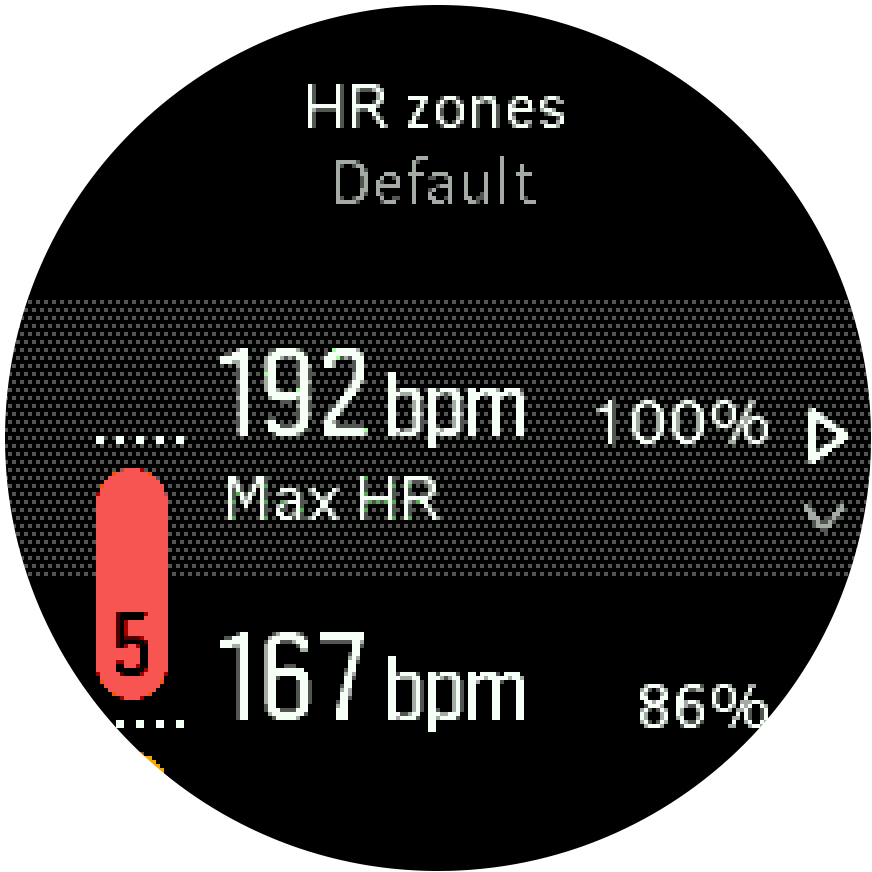 Default Max HR-1