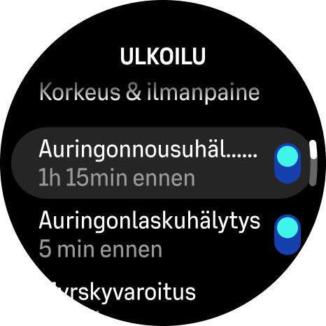 sun alarm
