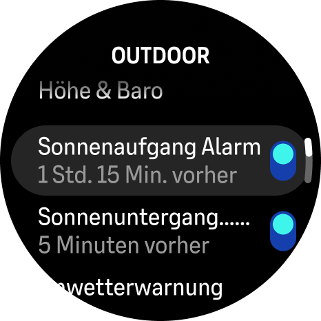 sun alarm