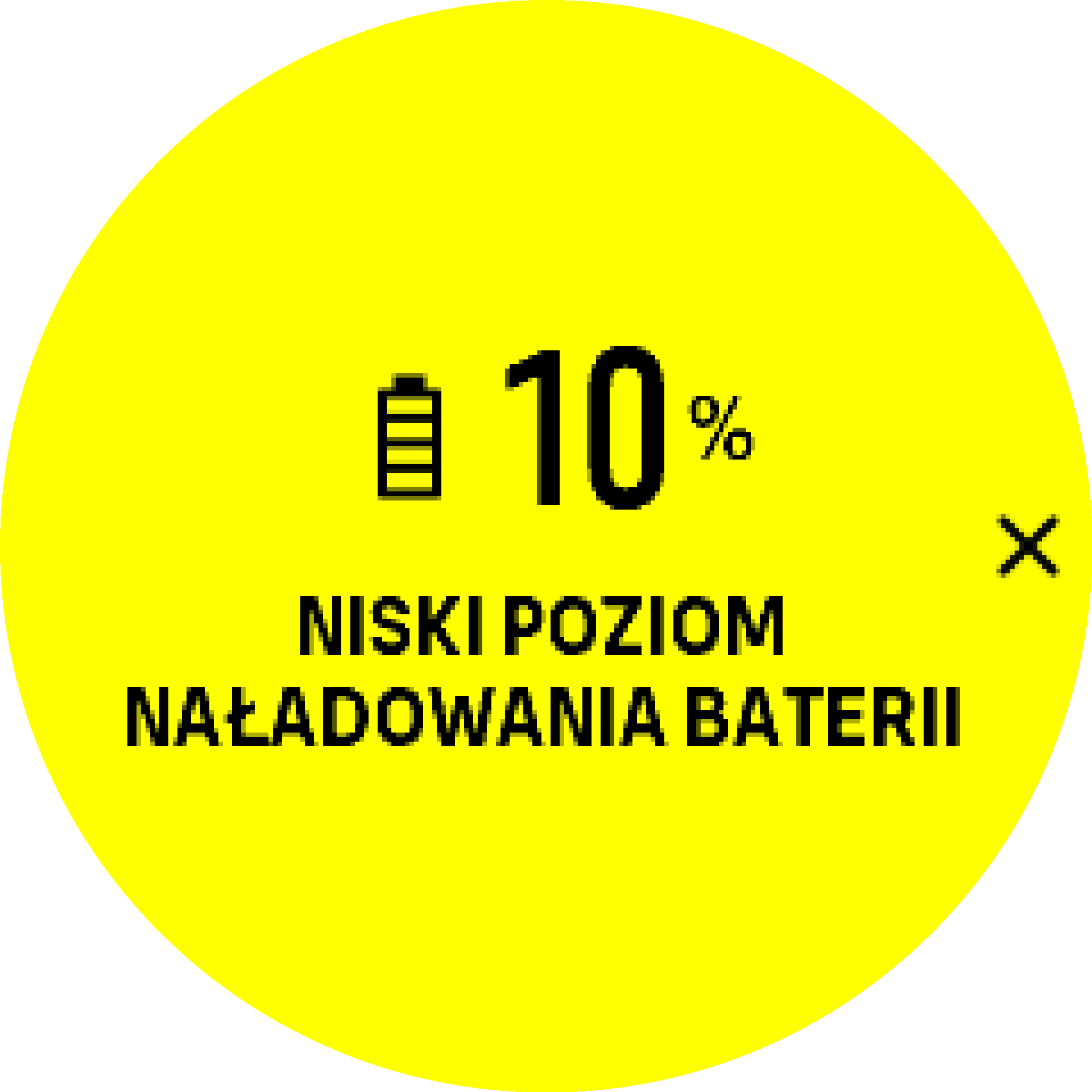 Battery Warning S9PP