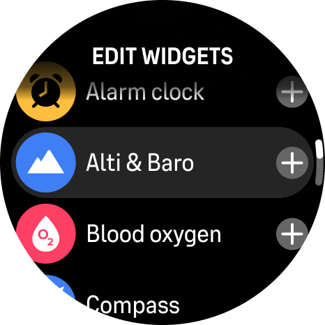 cust widget