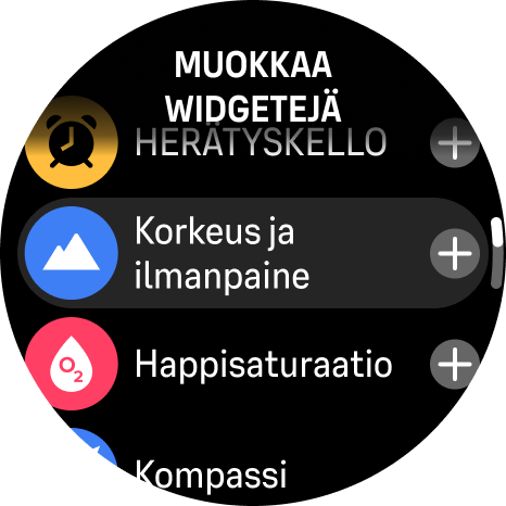cust widget
