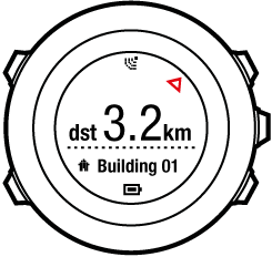 navigating POI stationary Ambit2