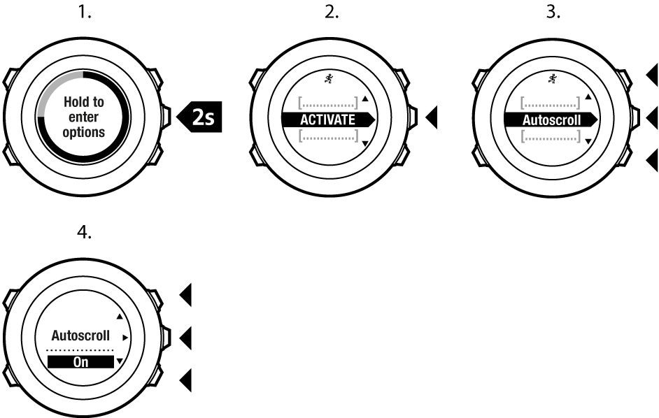 Suunto traverse sport modes sales