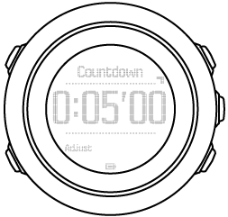 countdown timer Traverse