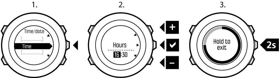 setting time Ambit3