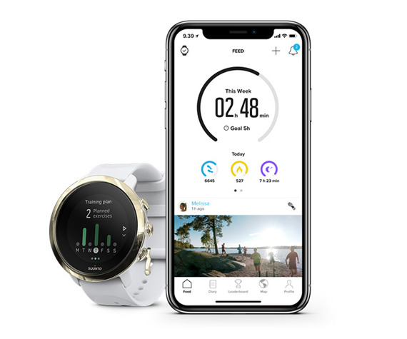 Suunto App Moveslink Android Suunto Ambit3 Vertical Black