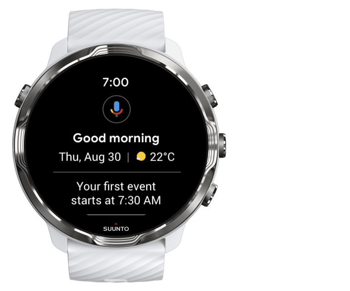 suunto 7 google assistant