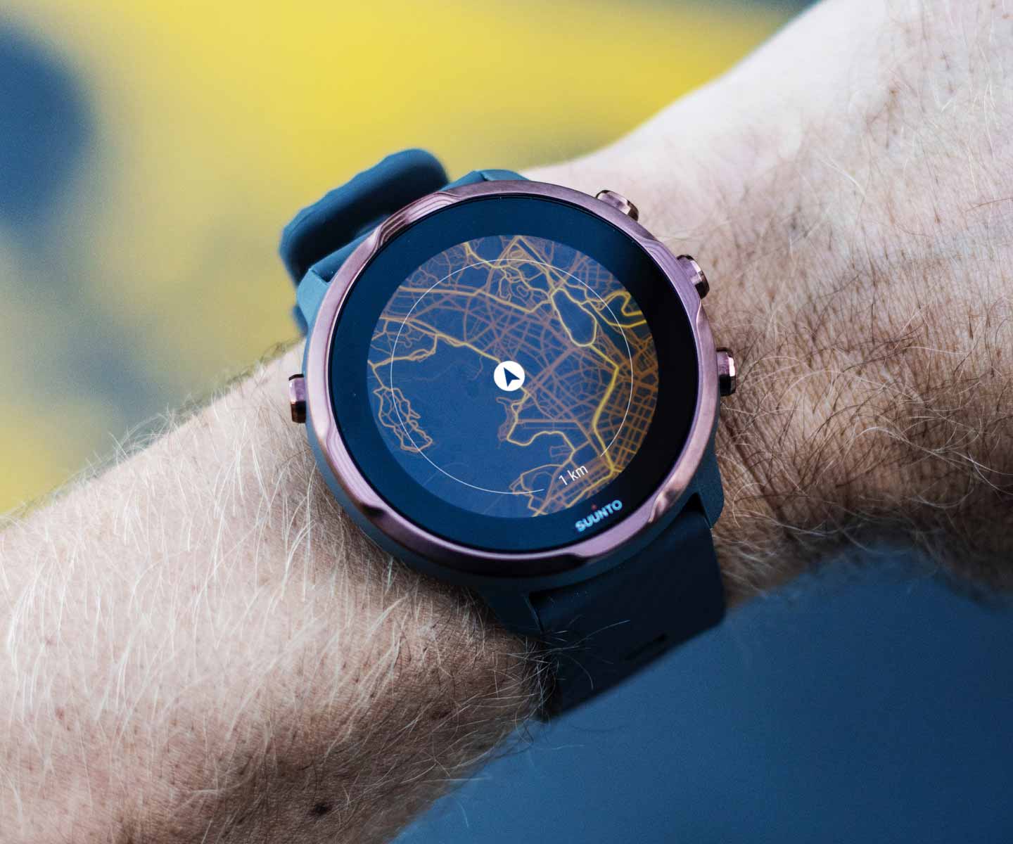 Suunto 7 Matte Black Titanium - Smartwatch with versatile sports 