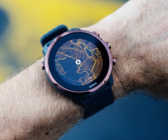 Suunto Graphite Copper Versatile GPS sports watch and smart