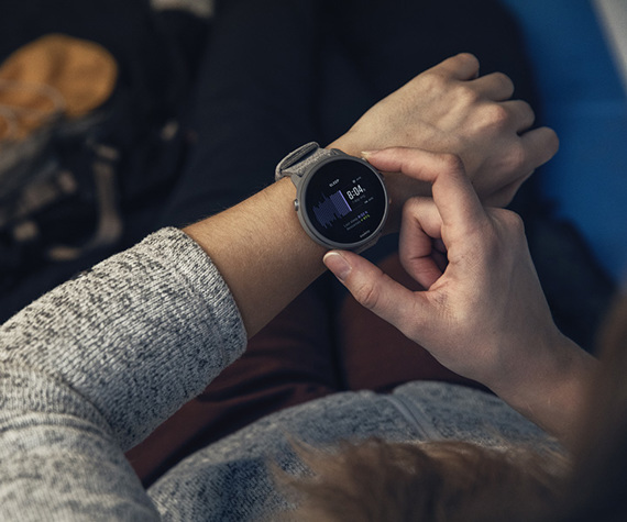 Refurbished Suunto Graphite Copper Smartwatch with versatile