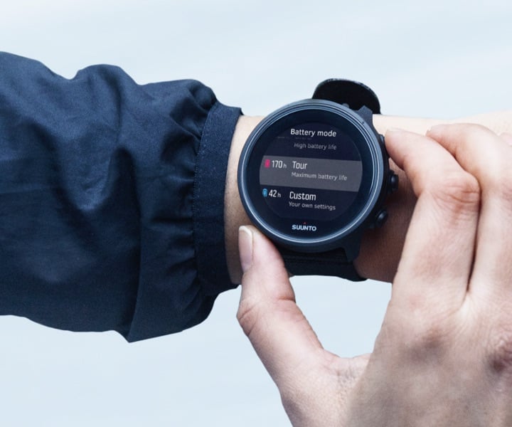 Suunto 9 Baro Black - バッテリーライフの長いGPSウォッチ