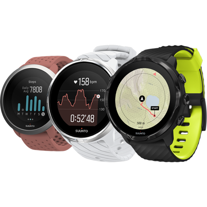Suunto Sportuhren, Tauchprodukte, Kompasse und Zubehör