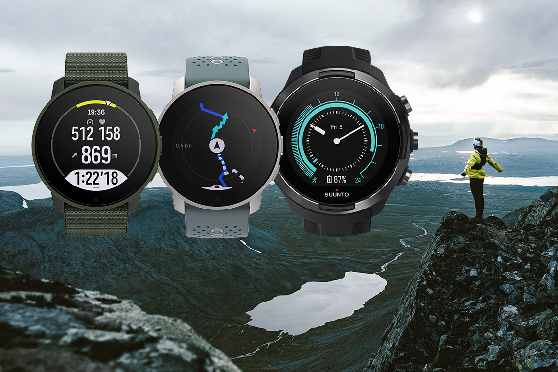 Suunto 9 Family - Multisport GPS watches with long battery life