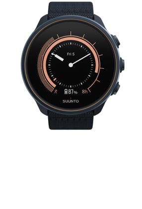 Suunto 9 Peak Pro All Black - 薄型で頑丈なマルチスポーツ対応の GPS 
