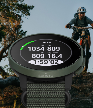 Suunto 9 Peak Pro All Black - Reloj GPS multideporte delgado y