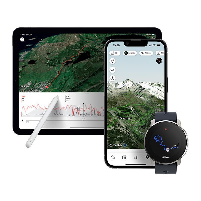 9 Peak Granite Blue Titanium - Relógio Suunto - Loja Suunto Brasil