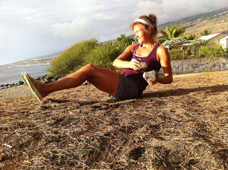 Emelie's Training Tips, Paddling with rocks