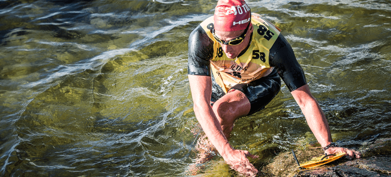 Baltic Sea Action Group Swim Run Team in the 2014 Ötillö. Photo: Nadja Odenhage, Ötillö14