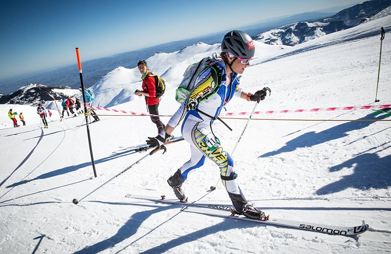 Kilian and Emelie Prato Nevoso Ski Mountaineering World Cup