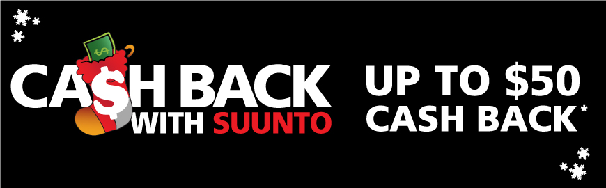 Cash back with Suunto