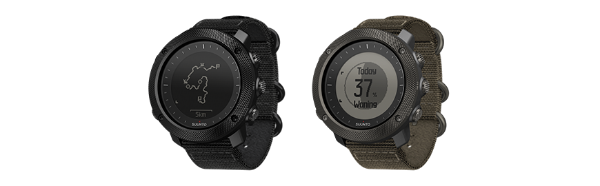 Suunto Traverse Alpha Stealth and Alpha Foliage