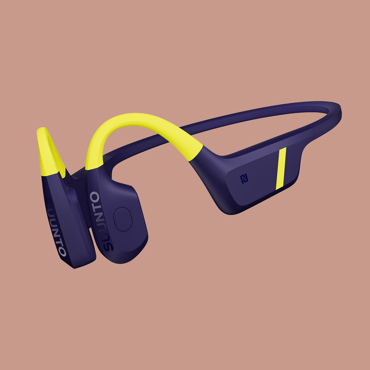 Suunto Aqua Lime Blue Headphones | Durable Bone Conduction Audio