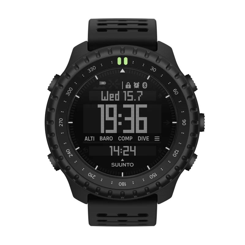 SUUNTO CORE デジタル腕時計 ブラック Suunto Core 2 | ABC Outdoor Watch for Off-Grid Adventures