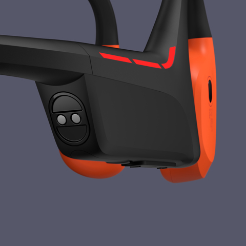 Jual Suunto Wing 2 Black - Open-Ear Bone-Conduction Headphone | IP66 Waterproof | 12h Playtime Powerbank | Indonesia