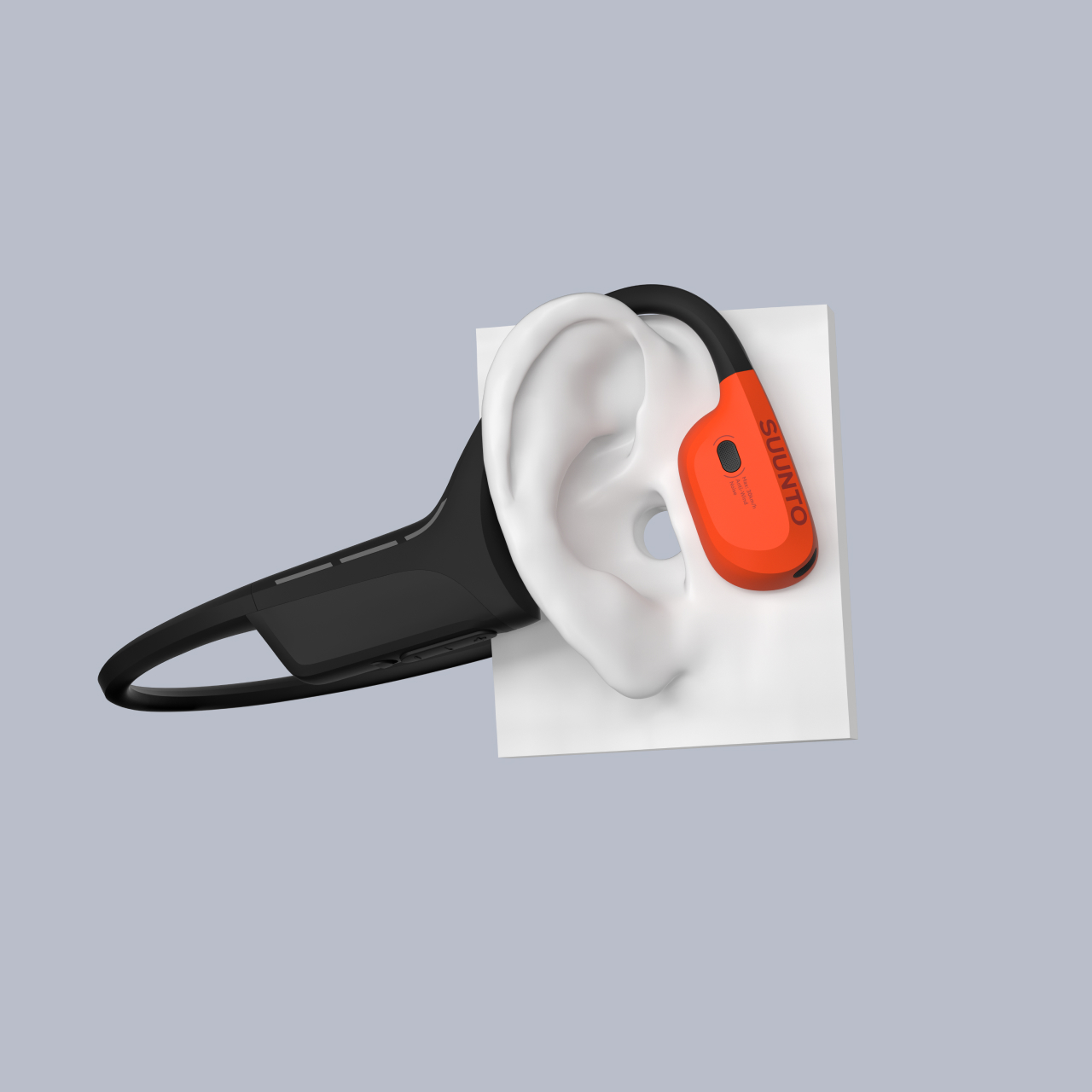 Suunto Wing 2 Black | Open-Ear Headphones with Powerbank
