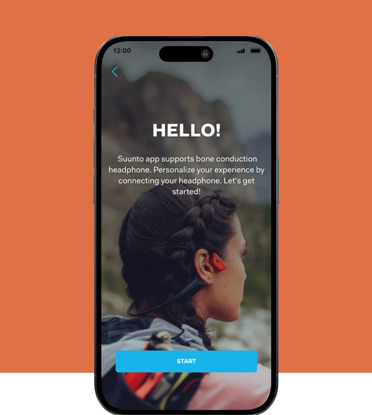 Aplikacja Suunto ze słuchawkami Wing 2
