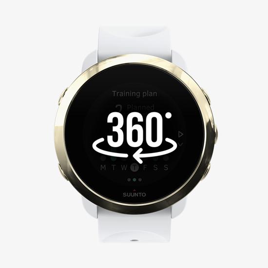 Suunto 3 Fitness Gold Schone Trainingsuhr
