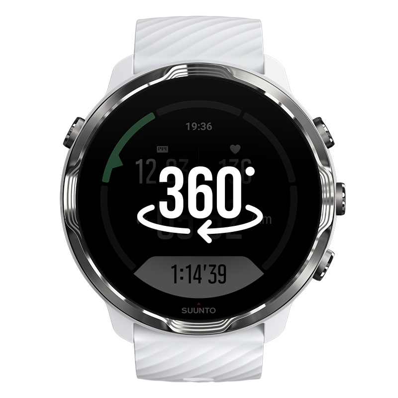 suunto white watch