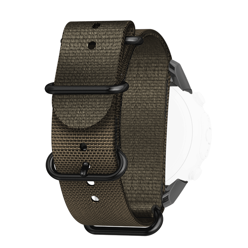 Suunto D6i Novo Stealth Zulu strap kit Durable textile strap