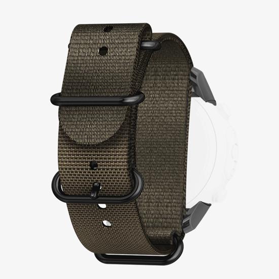Suunto D6i Novo Stealth Zulu strap kit Durable textile strap