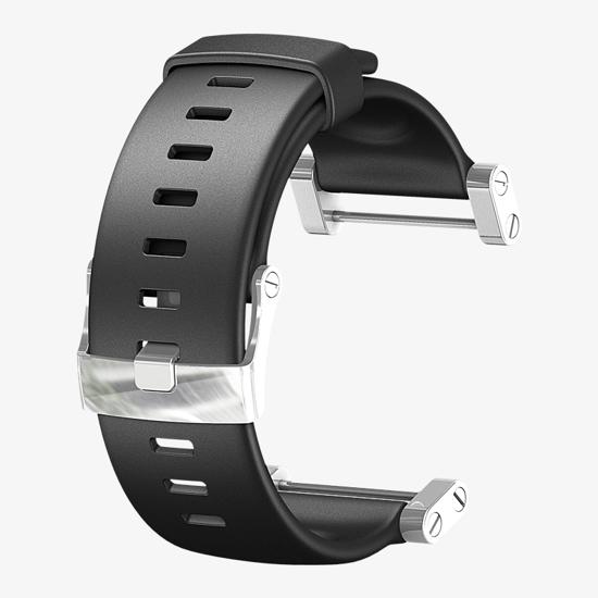 Suunto Core Flat Elastomer Strap Black For all Core models